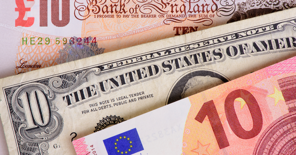 Some money from different countries